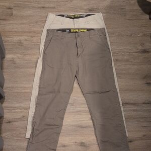 2 Pairs- Lee - Extreme Comfort Chino Pants